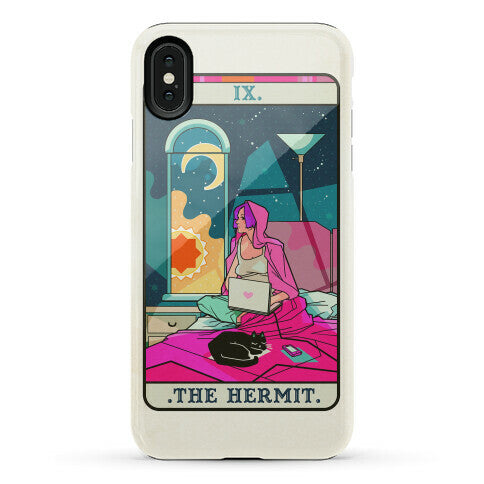 Hermit Tarot Card Phone Case